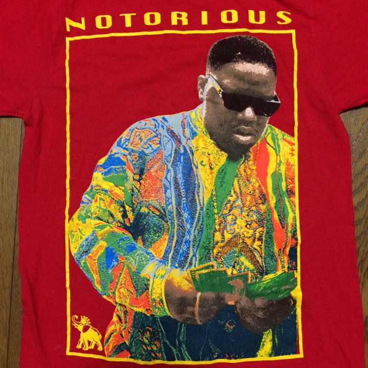 メルカリ notorious b i g brooklyn mint rap tee tシャツ