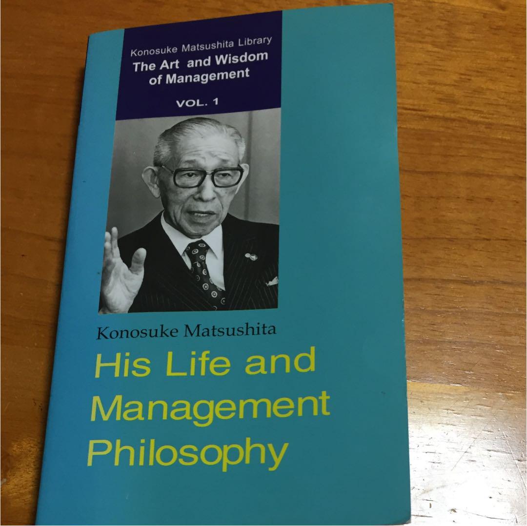 メルカリ his life and management philosophy 松下幸之助 洋書