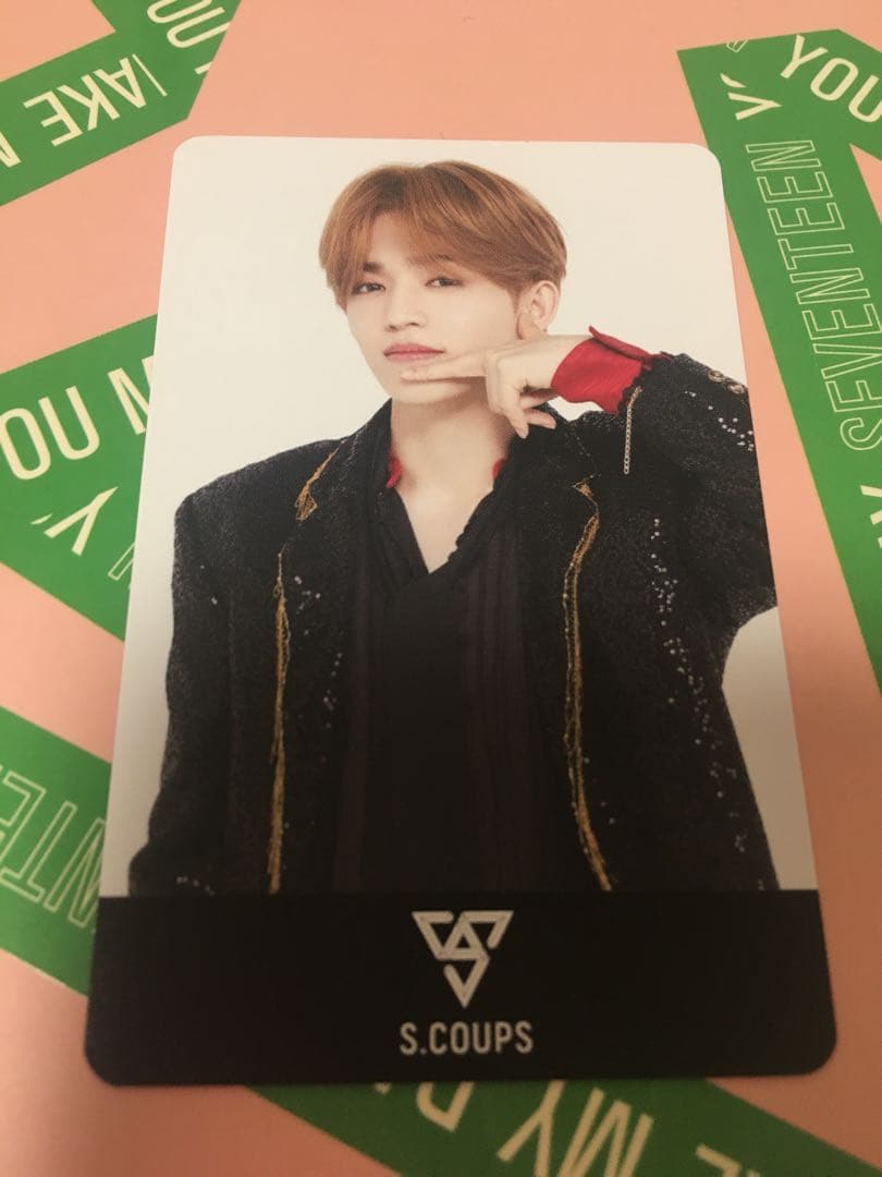 Seventeen Hello Card S.Coups
