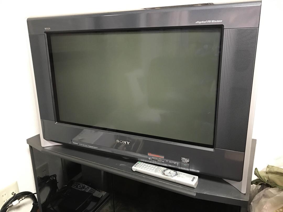 メルカリ sony wega kd 32hr500 希少 ハイビジョンブラウン管