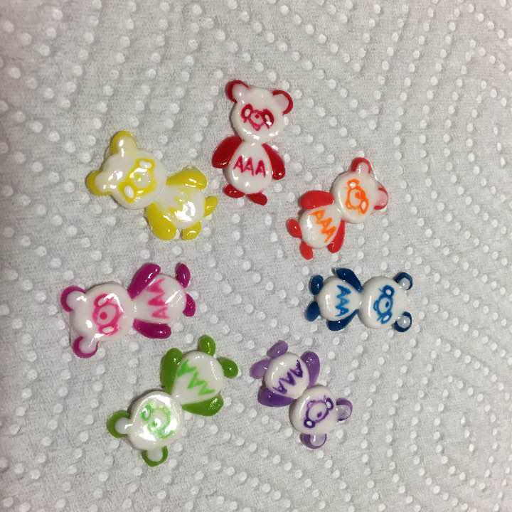 AAAパンダ 立体パーツ ネイル