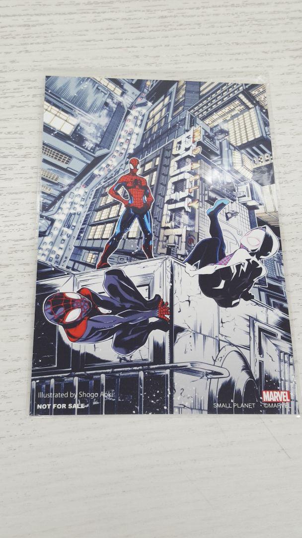 スパイダーバース 購入特典 ポストカード