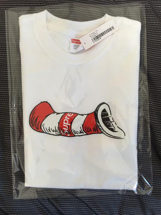 メルカリ supreme cat in the hat tee s size tシャツ カットソー