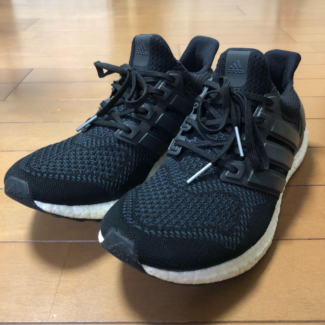 メルカリ adidas ultra boost 1 0 core black us11 スニーカー