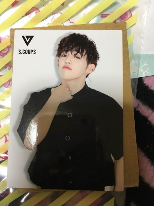 S.Coups Trading Card