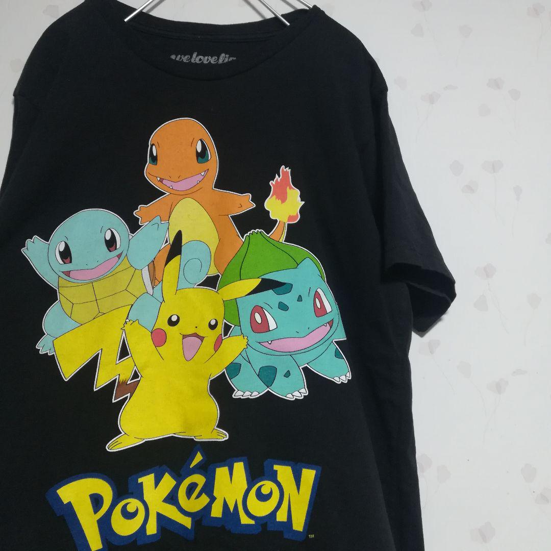 us輸入古着 激レア キャラクター ポケモン tシャツ ピカチュウ ヒトカゲ(¥ 3,000) - メルカリ スマホでかんたん