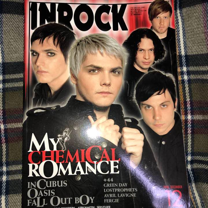 メルカリ inrock my chemical romance アート エンタメ ホビー