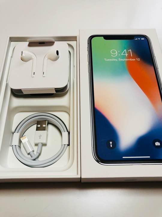 iPhone X イヤホン 充電ケーブル