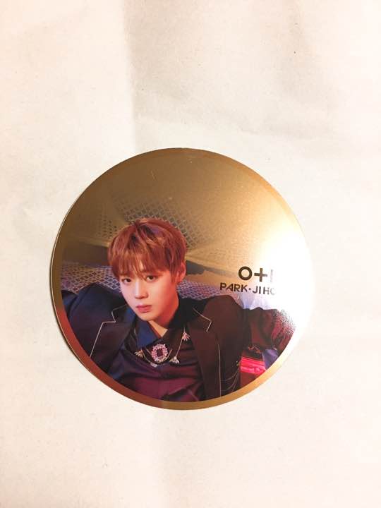 Wanna One I Promise You Night Version Jihoon Mirror Card