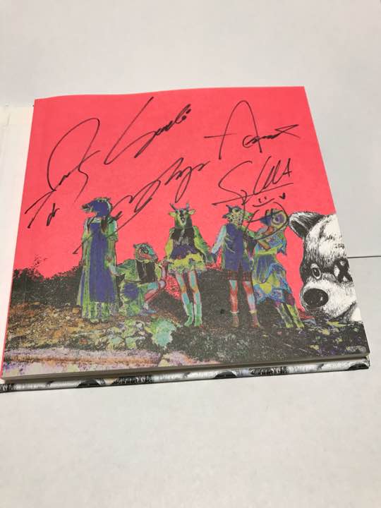 Signed album