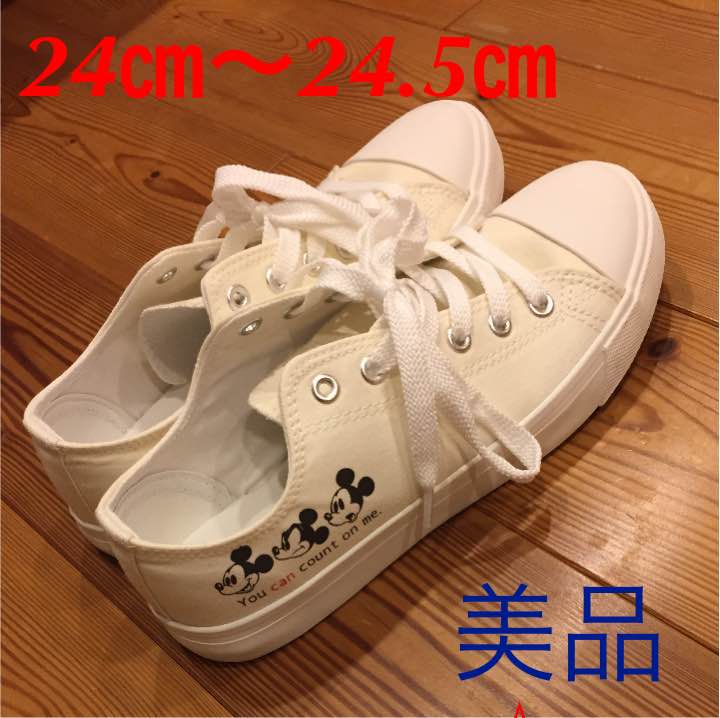 ミッキー☆ スニーカー しまむら サイズL