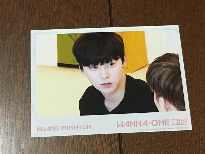 Wanna One Go Minhyun Photocard