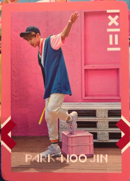 Woojin Pink JPN photocard