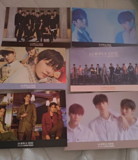 Wanna One postcards