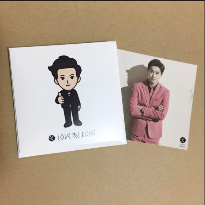 Love Me Right limited venue CD Suho