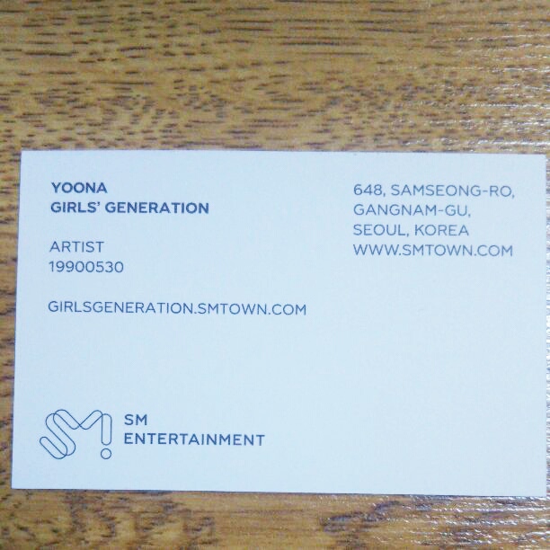 Name card