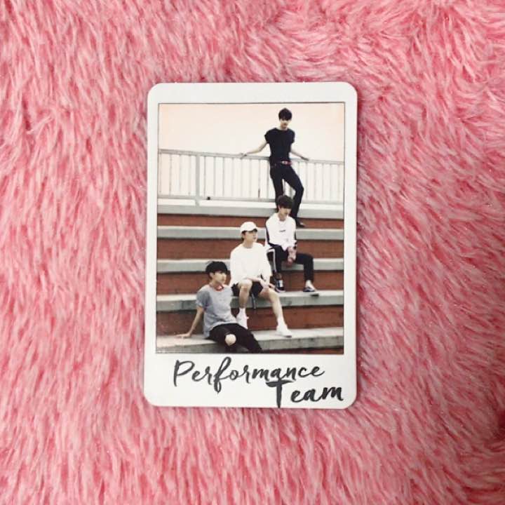 Performance photocard