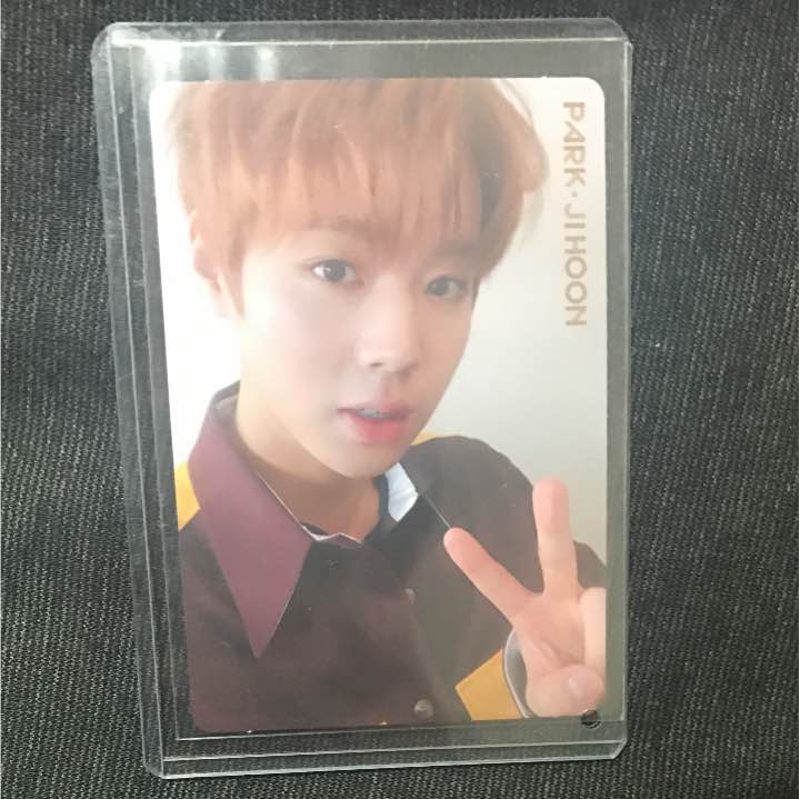Wanna One I Promise You Day Version Jihoon Photocard