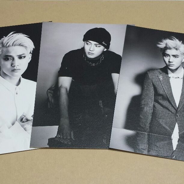 Suho Overdose postcard set