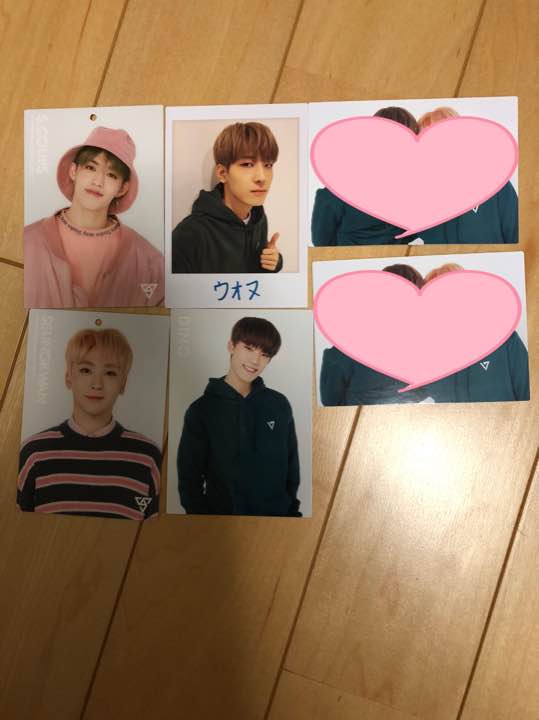 Scoups & Wonwoo JPN trading card set 2