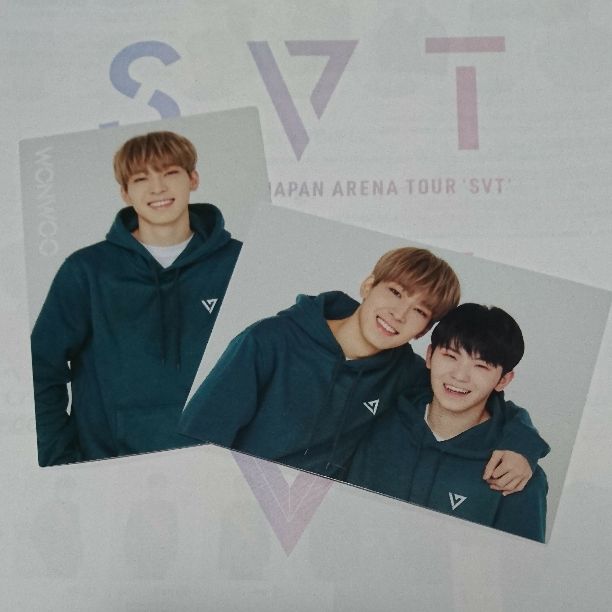 Wonwoo JPN trading card set 3