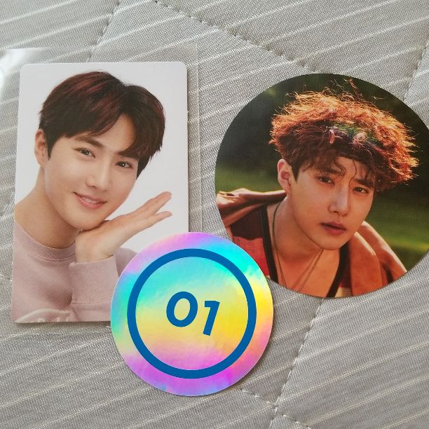 Suho power up photocard 2