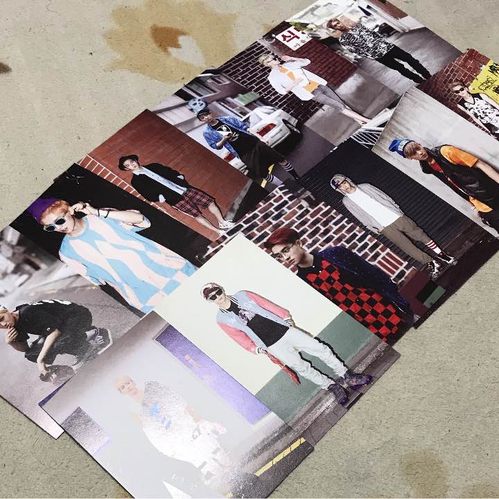 Growl photocard set