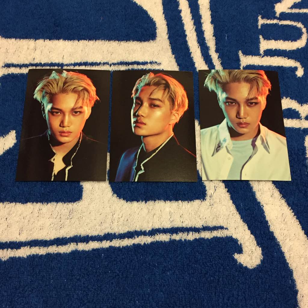 Kai photocard set