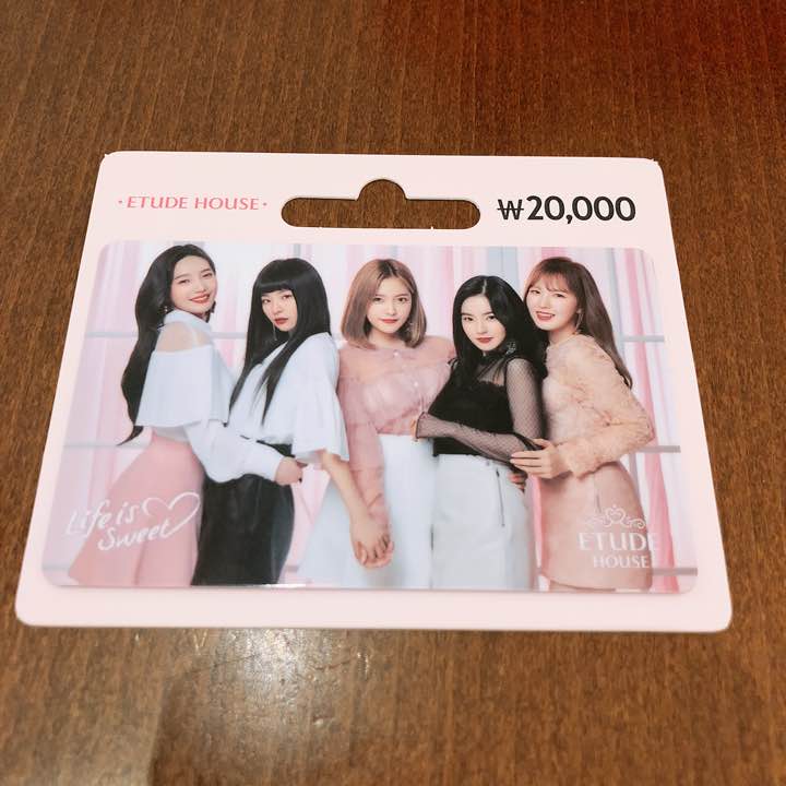 Etude Photocard