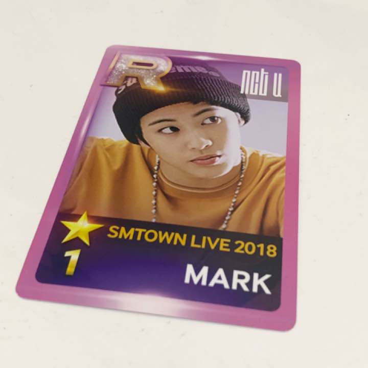 SM Town osaka trading card Mark