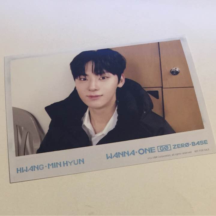 Wanna One Zero Base Minhyun Photocard