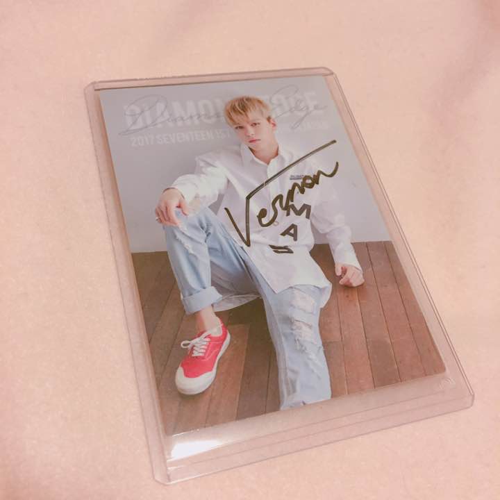 Vernon signed JPN card