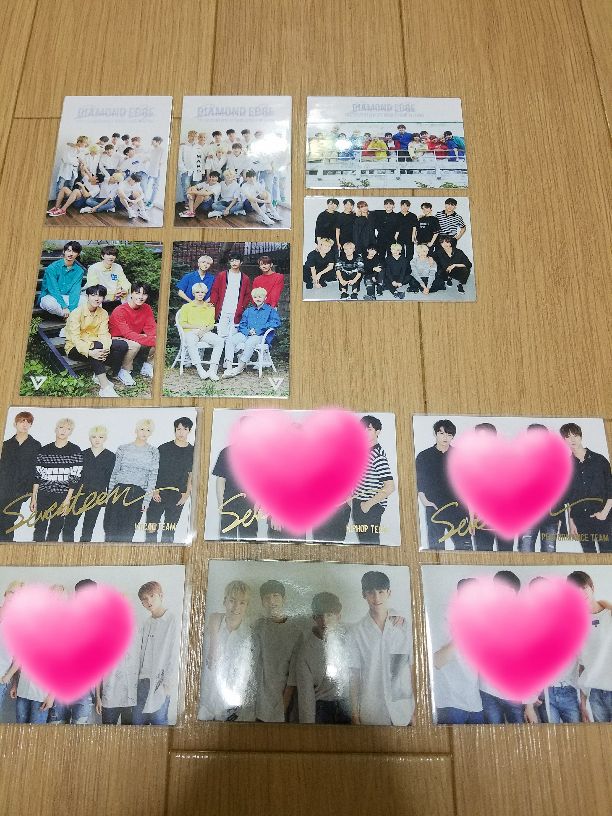 Seventeen Japan Trading Cards