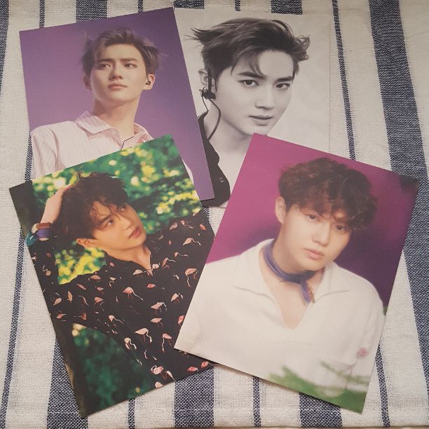 Suho exordium & kokobop postcard set