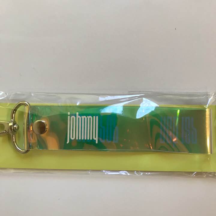 Johnny holograph keyring