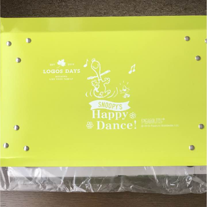 ロゴス カラータフテーブル ☆ スヌーピー
