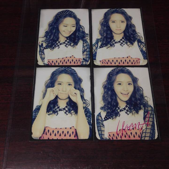 Yoona postcard