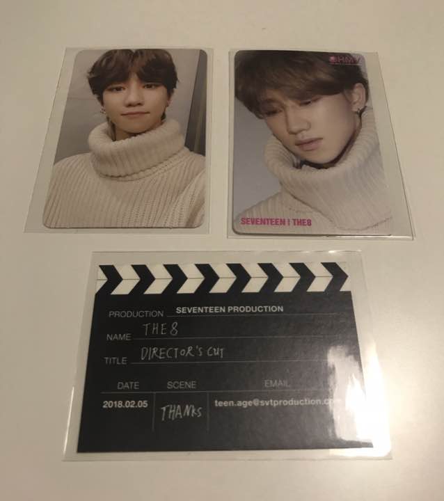 The8 HMV & business & sunset photo card