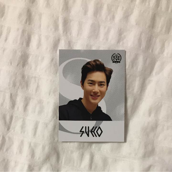 Suho cup photocard