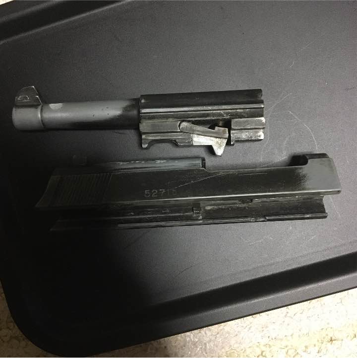 ジャンク NAKATA P38 モデルガン パーツセット パーツ取り