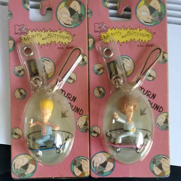 Beavis and butthead phone strap