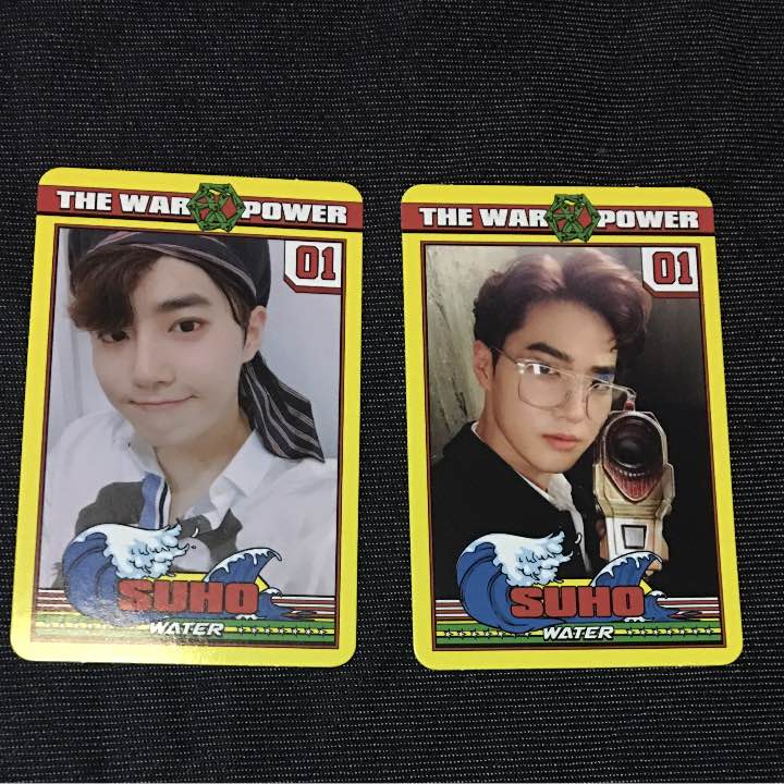 Suho Power photocard set