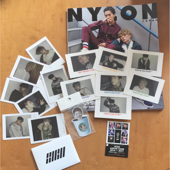 nylon + polaroids