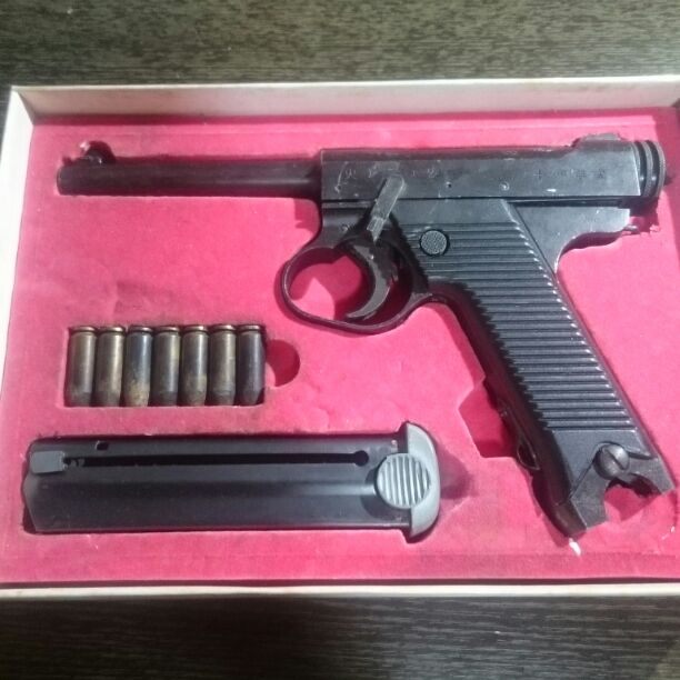 HUDSON 南部十四年式拳銃モデルガン(ジャンク) ルガーP.08アエガン