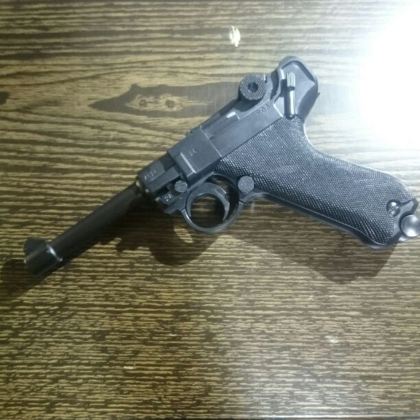 HUDSON 南部十四年式拳銃モデルガン(ジャンク) ルガーP.08アエガン
