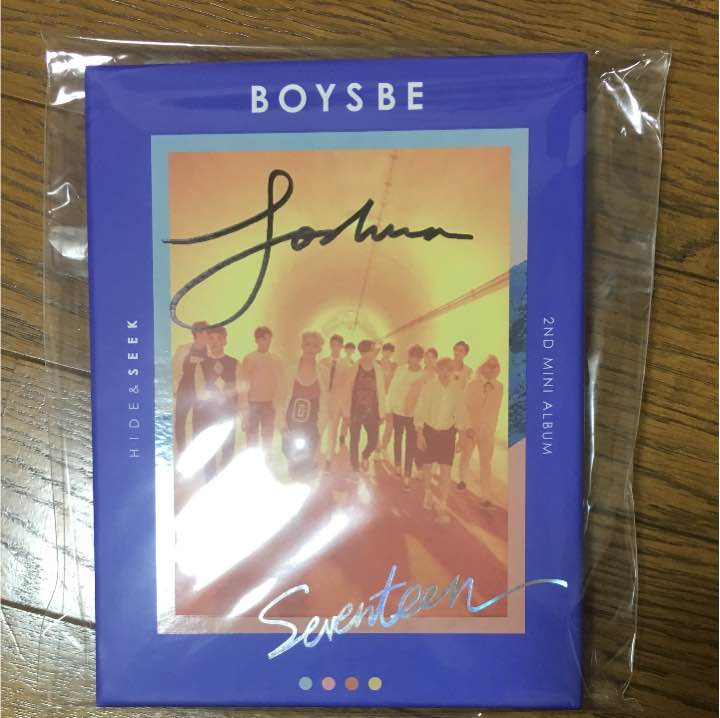 Joshua Signed Boys Be album