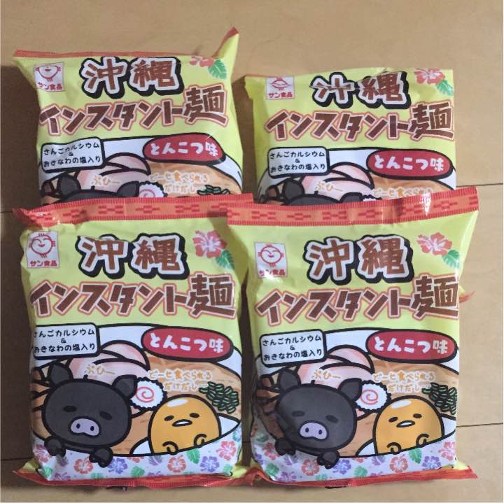 ぐでたま 沖縄 インスタント麺 とんこつ味