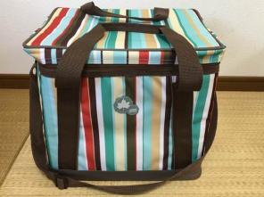 LOGOS クーラーバッグ ストライプ M /中古