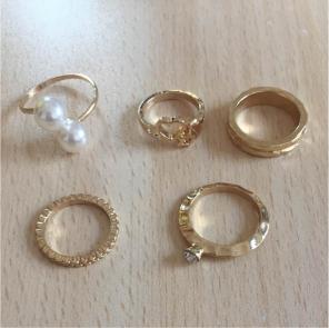 しまむら リング 5点セット