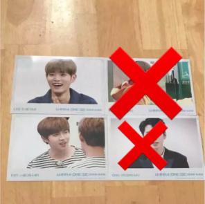 Wanna One Zero Base Woojin Photocard